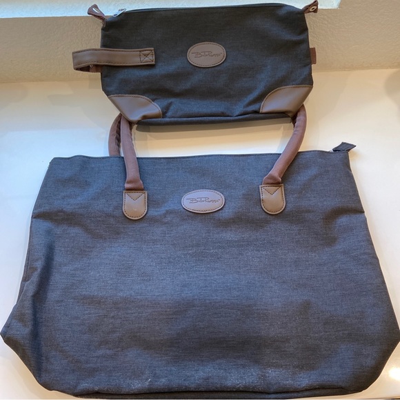 bella russo Bags New Bella Russo Large Tote Bag And Toilet Kit